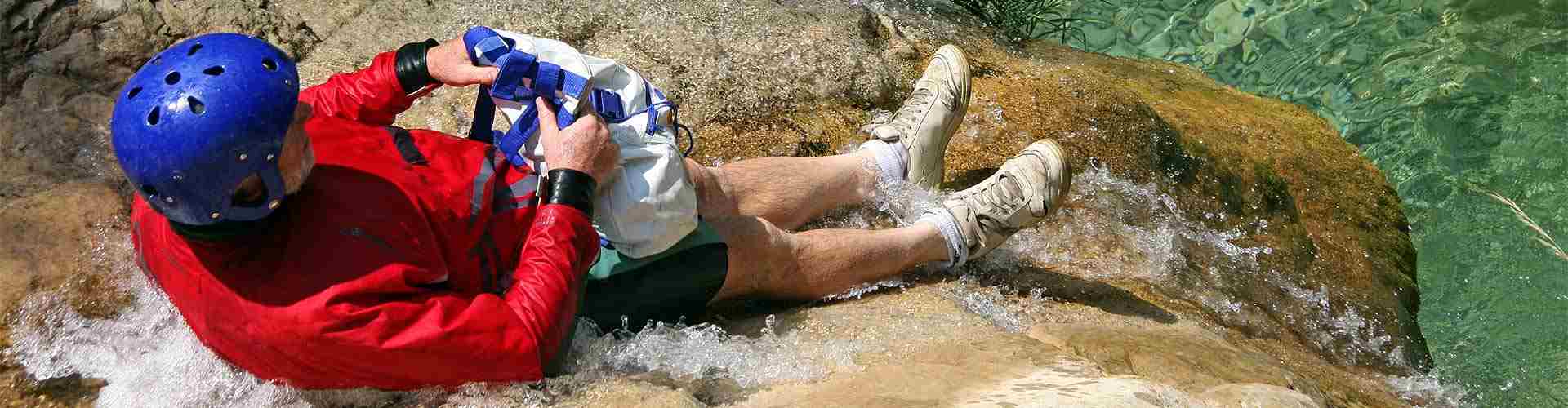 Descenso de barrancos en Esporles