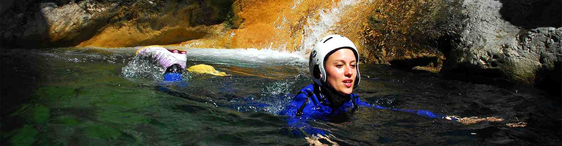 Descenso de barrancos en Horta de Sant Joan