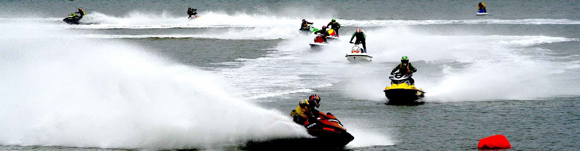 Motos de agua en Santo Domingo de la Calzada