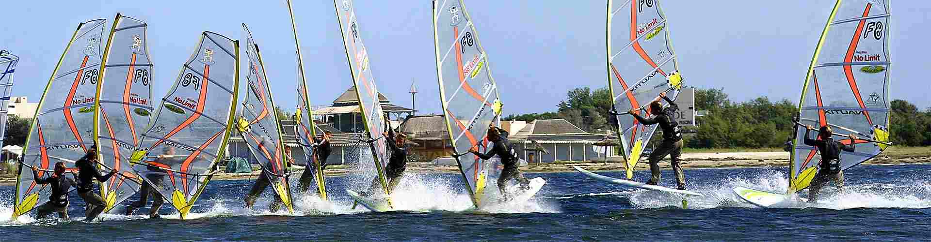 Windsurf en Les Planes