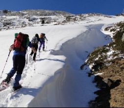 Alquiler raquetas, esquís, crampones