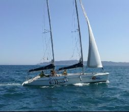 Vela en La Costa Brava