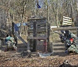 Campo de paintball en Gijón