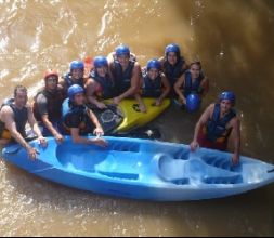 Kayac en el río Jalón