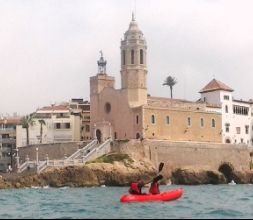 Kayak por Sitges