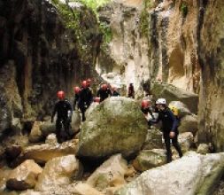 Garganta verde barrancos