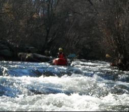 Canoaráfting en 