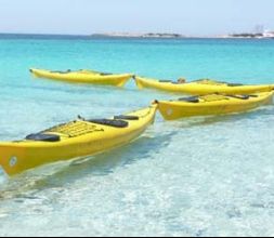 kayac de mar en Ibiza