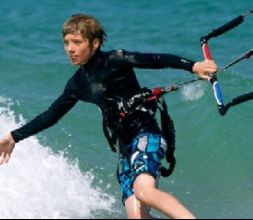 Kite surf para niños