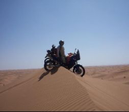 Viajes en moto trail