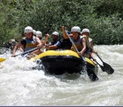 Rafting en el río Genil