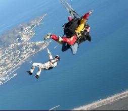 Primer salto en paracaídas - Tándem
