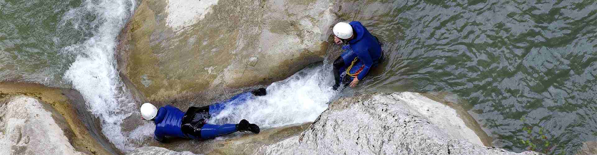 Descenso de barrancos en Aldea Blanca