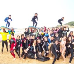Surf classes in Santander