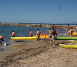 Kayacs en Cambrils