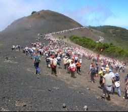 la bajada de la virgen de los reyes