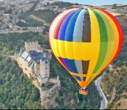 Volando en Segovia