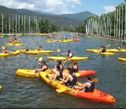 Piragüismo en aguas tranquilas