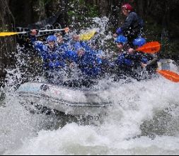rafting en el rio Noguera pallaresa 14km