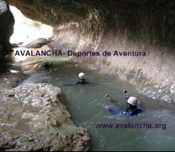 Avalancha. Sierra de Guara