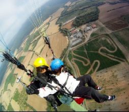 Volar en parapente