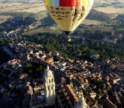 Vuelo en globo sobre Segovia