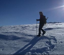 Raquetas de nieve por Babia y Luna