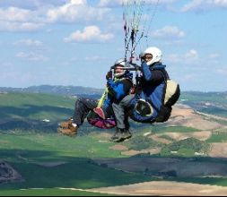 VUELO PARAPENTE ALGODONALES (CÁDIZ)