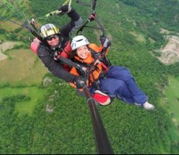 Vuelo en parapente biplaza