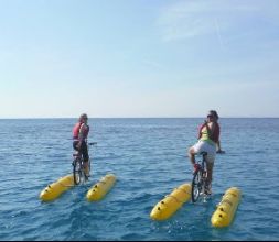 excursiones en bicicletas acuáticas SBK