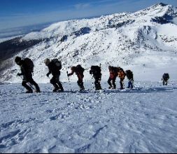 Ascenso al Mulhacén en Invierno