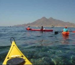 Kayac en Cabo de Gata