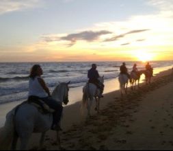 Increibles paisajes a caballo