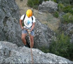 Rapel y escalada en ciudad rodrigo