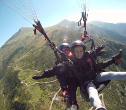 parapente en Castejón de Sos