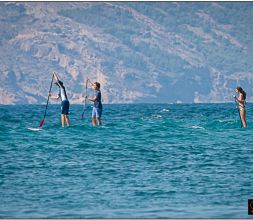 Sup-Stand Up paddle Surf training