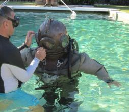 Curso de buzo - Práctica en piscina