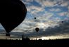 Despegue simultáneo de varios globos