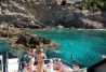 Parada para nadar con snorkel