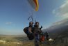 Volando en Parapente Biplaza