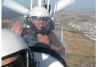 Bautizado en pleno vuelo disfrutando