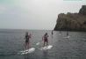 Paddle surf