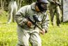 jugando paintball