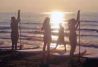 SUP a la puesta de Sol